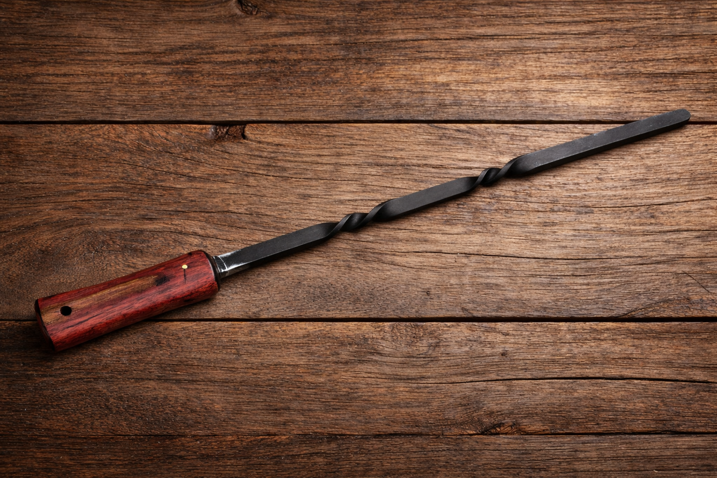 Hand Forged New Mexico Style Fire Poker